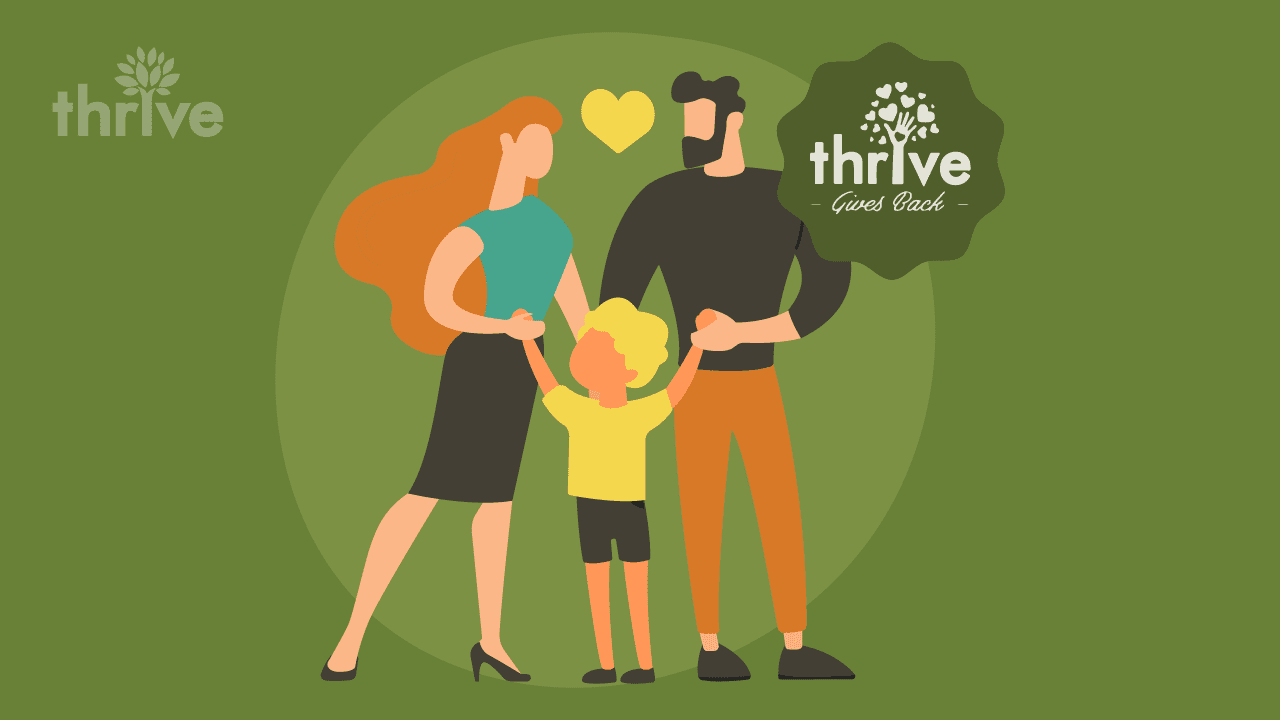 Thrive Gives Back Katie’s Work at Foster Village