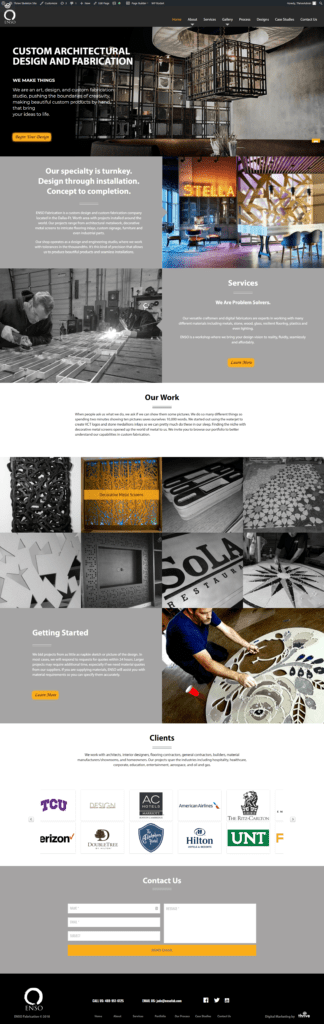 fabrication company website