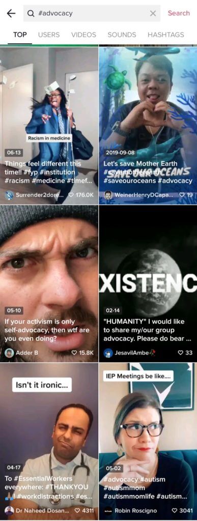 Tiktok Sample feeds 1